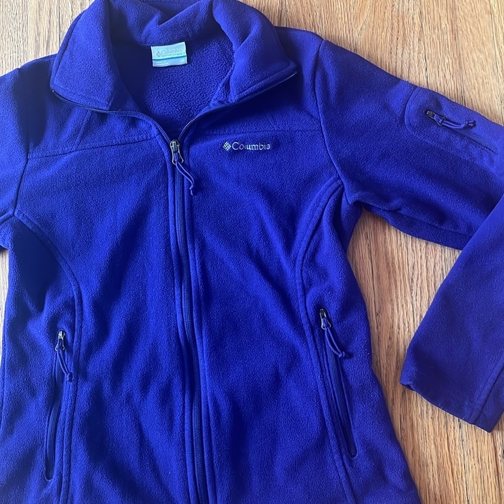 Columbia Purple XS Zipup - Picture 3 of 5
